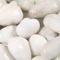 Msi White Polished Pebbles 0.5 cu. Ft . per Bag 0.75 in. to 1.25 in. Bagged Landscape Rock ZOR-LSC-0181